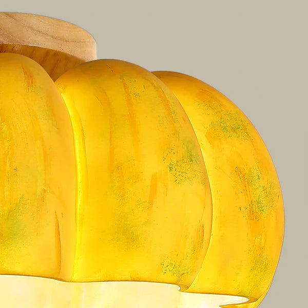 Miravique Pumpkin Ceiling Light