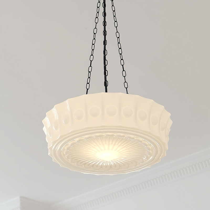 Miravique Vintage Round Pendant Light