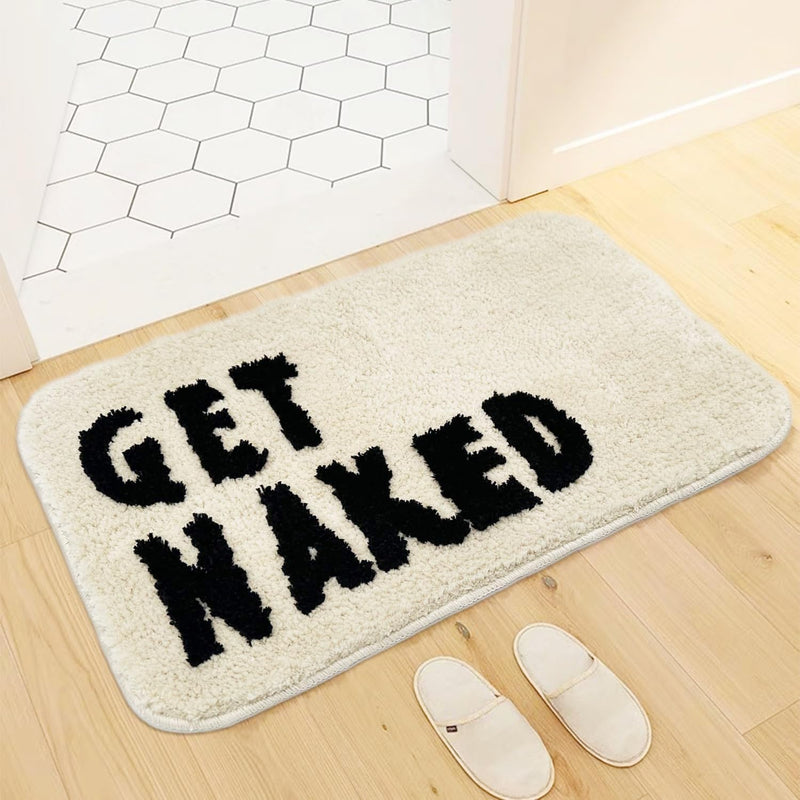 Playful Fluffy Bath Mat