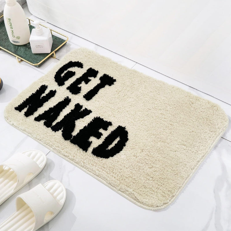 Playful Fluffy Bath Mat