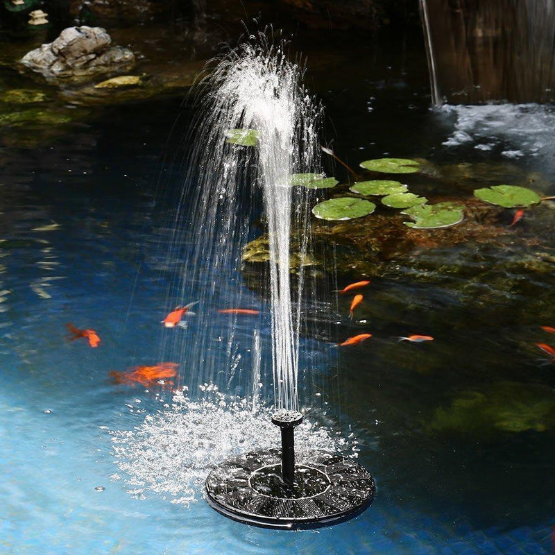 Solar Fountain Pump Circle Garden Solar Powered Water Pump