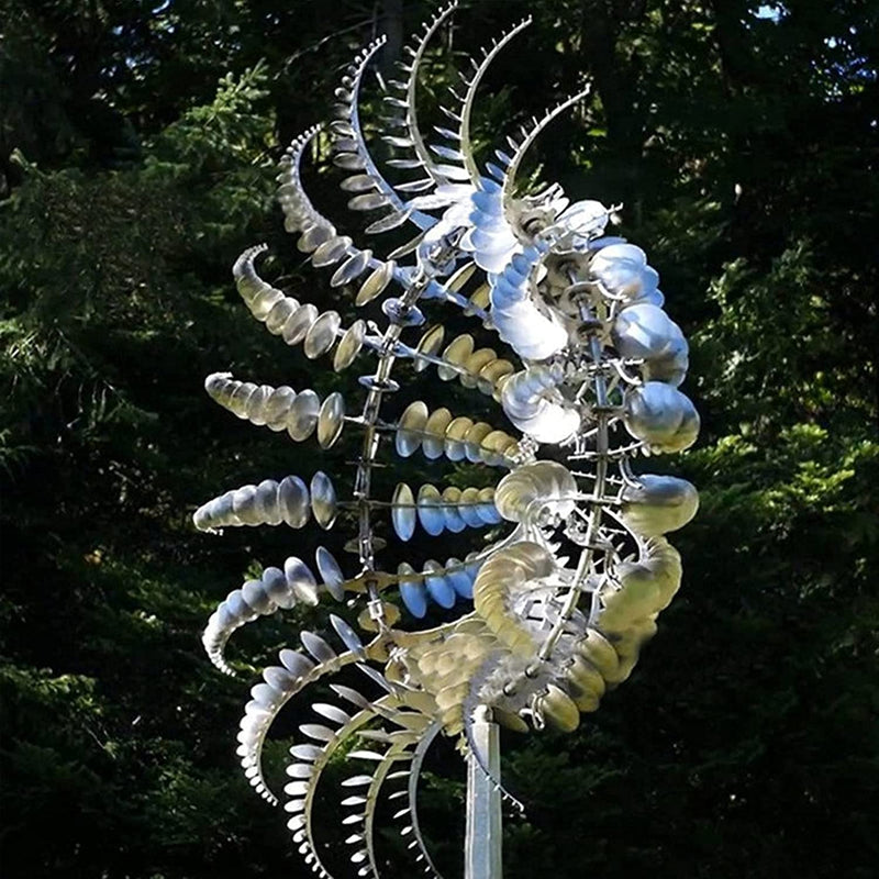 Unique Magical Metal Windmill – Kinetic Garden Spinner for Outdoor Decor