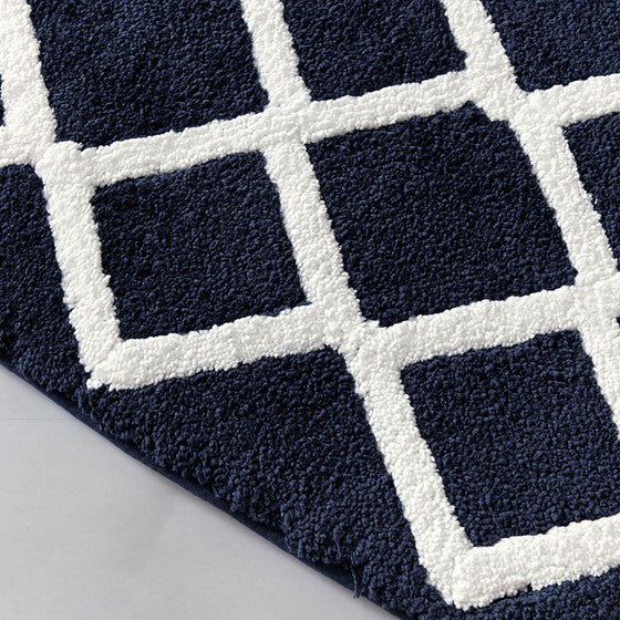 Bittman Reversible High Pile Tufted Bath Rug