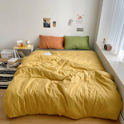 Earthy Color Combo Bedsheet Set