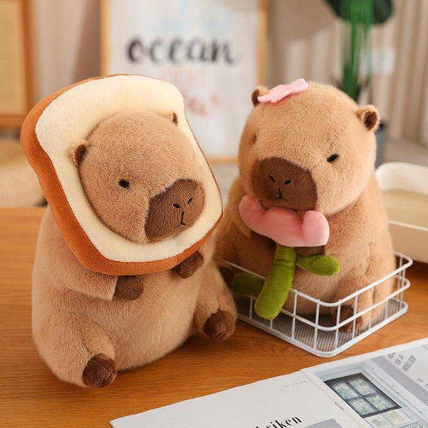 Capybara Drinking Boba Plush Toy - Soft, Huggable Capybara for Kids & Teens (Available in 30cm & 40cm)