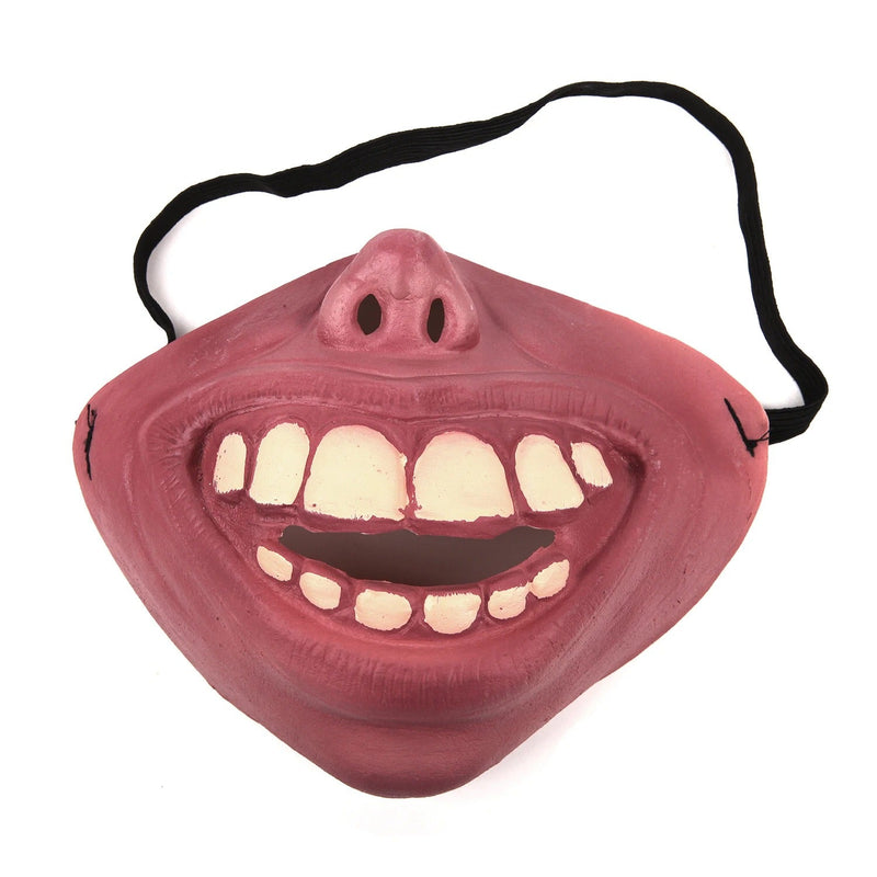 Funny Half Face Horrible Masks -  Halloween Cosplay Props