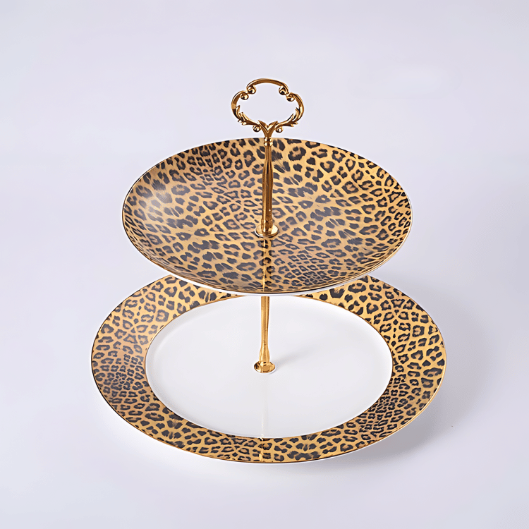 LEOPARD TEACUP COLLECTION SET