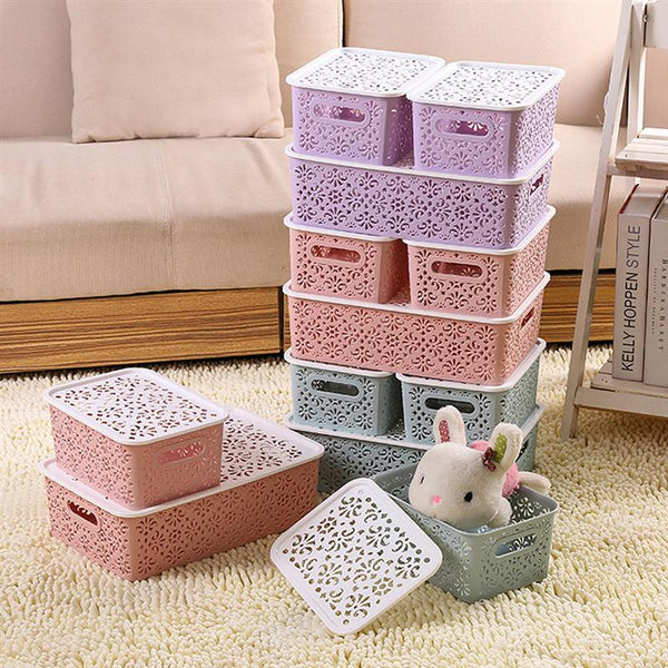 Patterned Storage Baskets