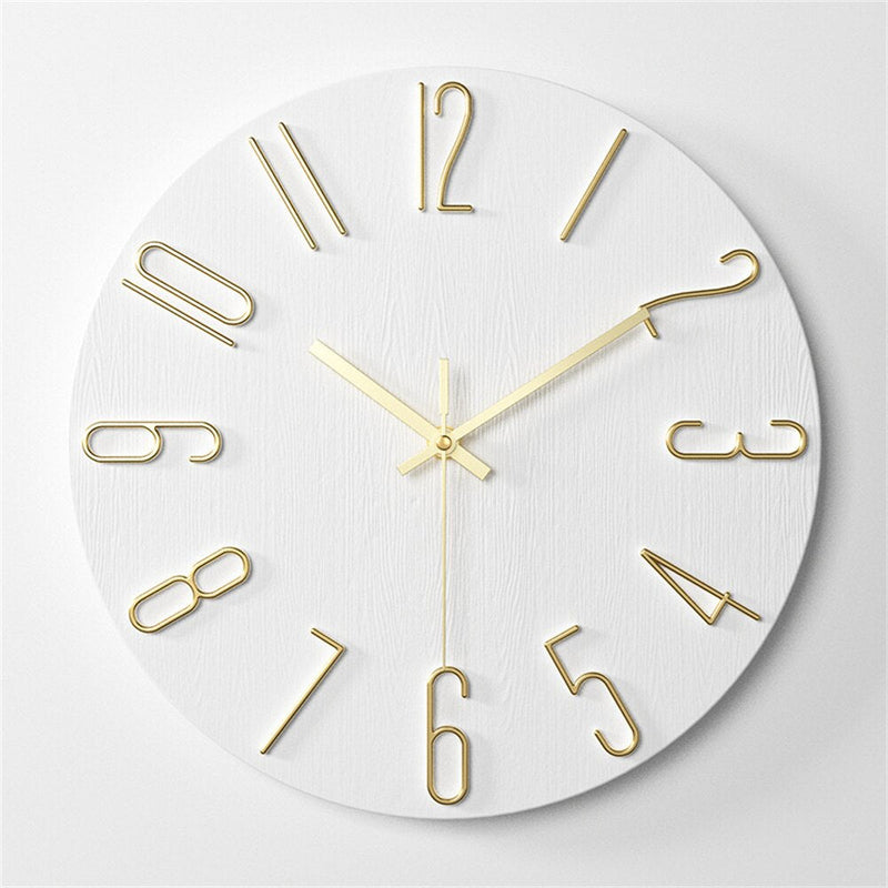 GlowTech - Modern Plastic Wall Clock