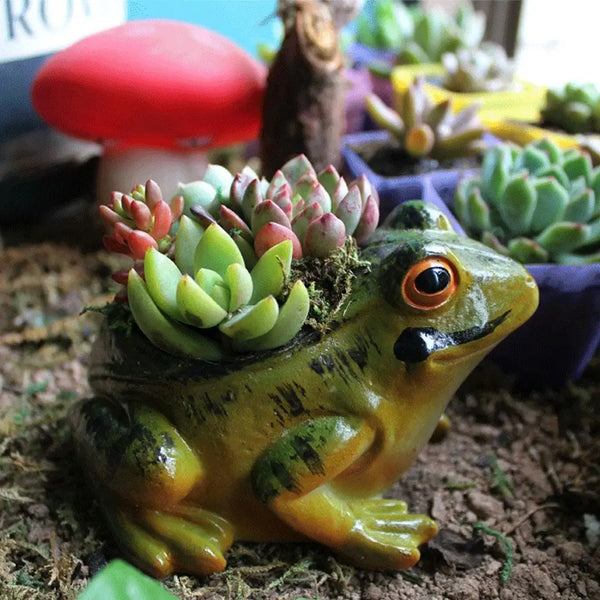 Plant pot - Froggy - Cute design - plant pot