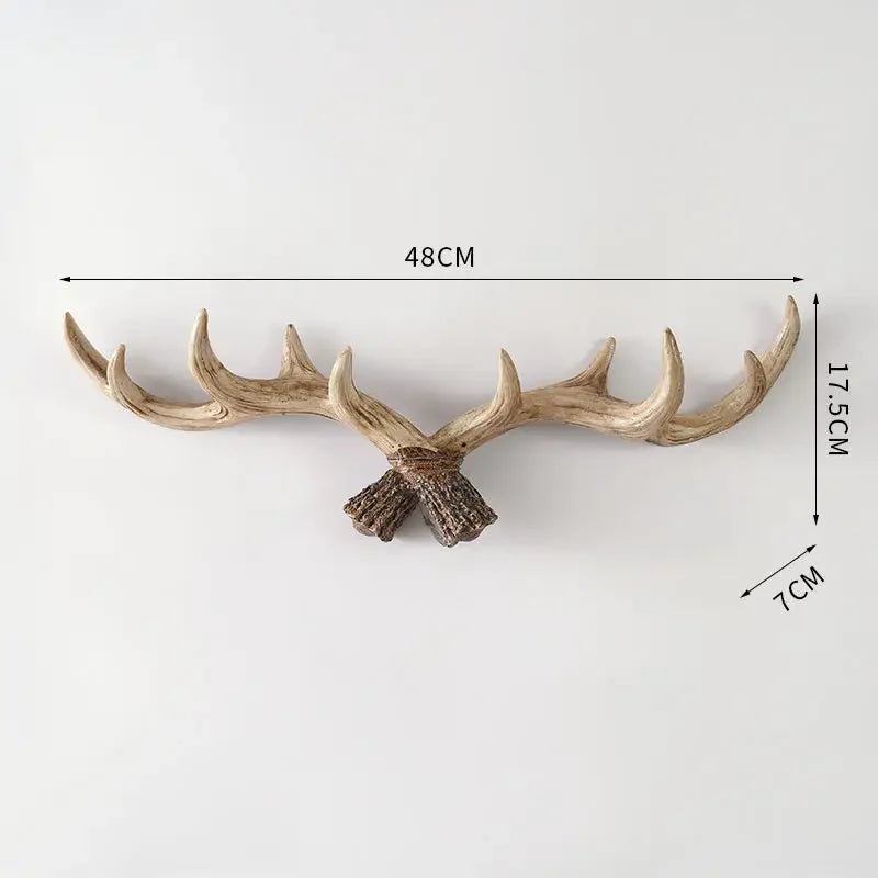 Antler coat rack - Rural - Attractive coat rack - Deer antlers - Corridor