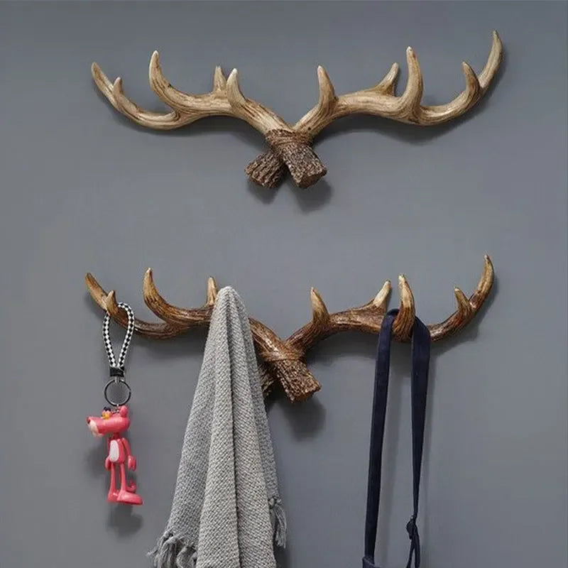 Antler coat rack - Rural - Attractive coat rack - Deer antlers - Corridor