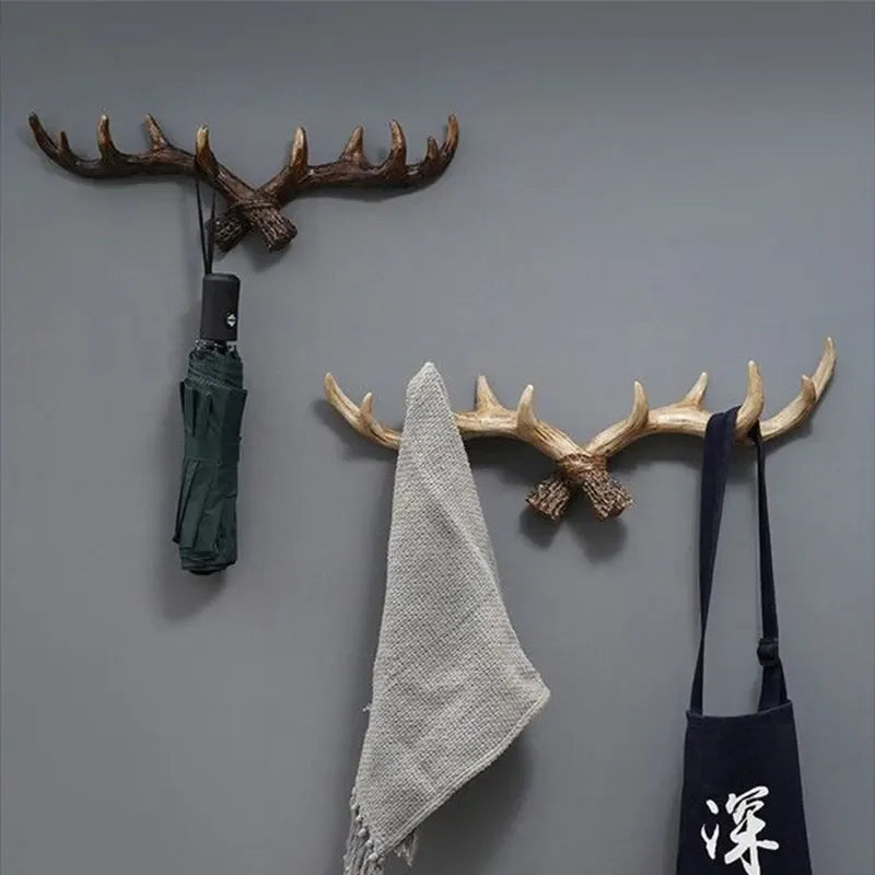 Antler coat rack - Rural - Attractive coat rack - Deer antlers - Corridor