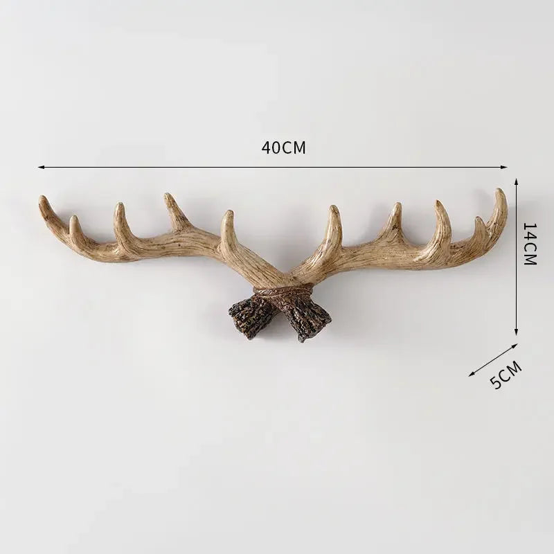 Antler coat rack - Rural - Attractive coat rack - Deer antlers - Corridor