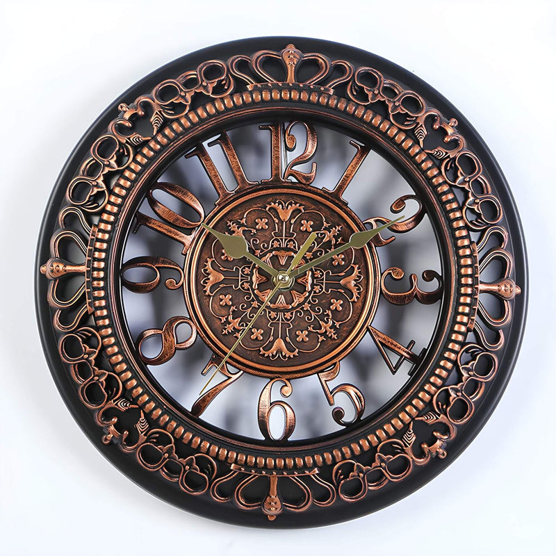 Miravique Eleganz Wall Clock - Classic Design with Charming Details