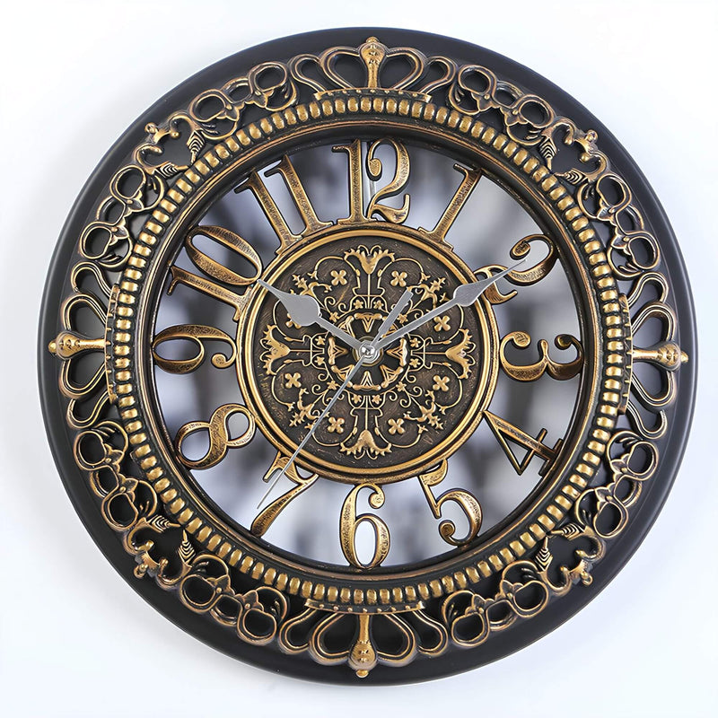 Miravique Eleganz Wall Clock - Classic Design with Charming Details