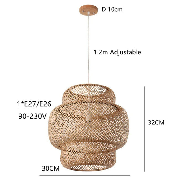 Miravique Bamboo Pendant Light