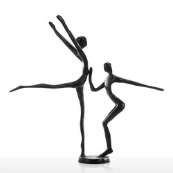 Ballet Dancing Couple Statue