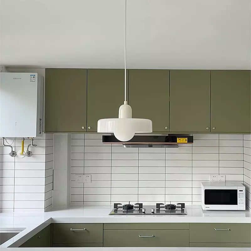 Bauhaus Pendant Lamp – Colored Glass Stylish Design