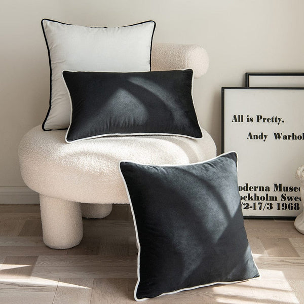 Velvet Modern Pillow Cover