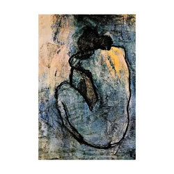 Blue Nude 1902 By Pablo Picasso