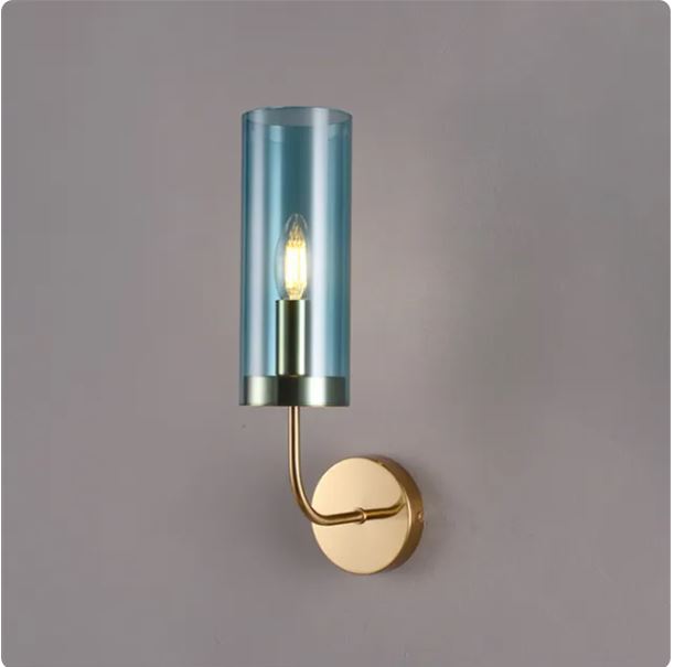 Miravique Sconce with Flute Glass Shade Pendent Lamp