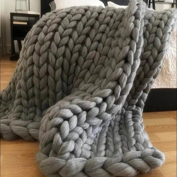 Chunky Wool Blanket