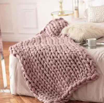 Chunky Wool Blanket