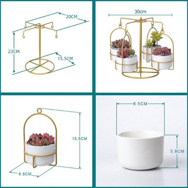 Helen - Movable Flower Pots