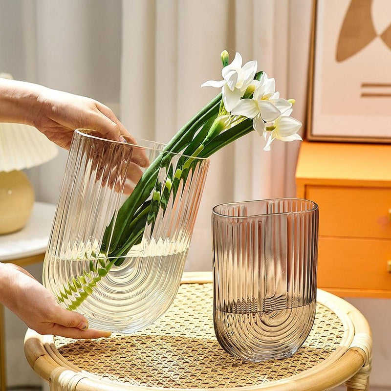 Transparent Modern Vase