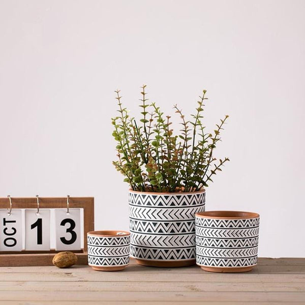 Boho Geometric Vase