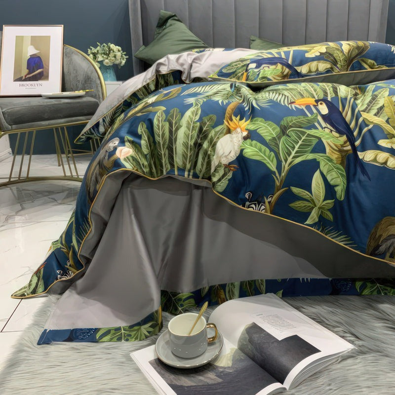 Miravique Garden Egyptian Cotton Bedding Set