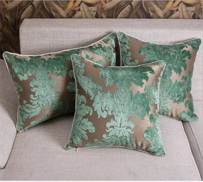 Elegant Velvet Pile Cushion Cover