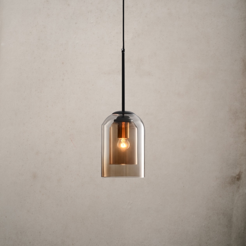 Miravique Double Glass Pendant Light