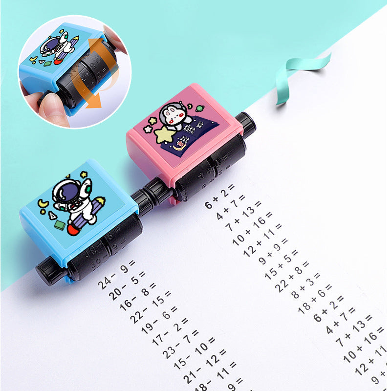 Reusable Roller Digital Teaching Stamp for Preschool Kindergarten Homeschool Supplies