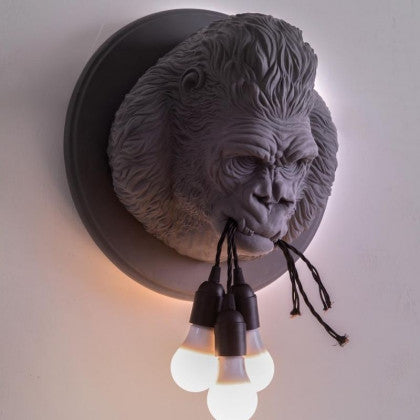 Miravique Resin King Kong Gorilla Wall Lamp