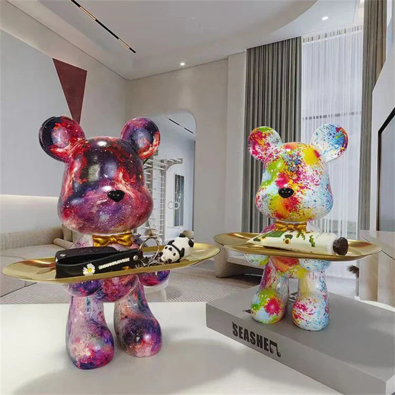 StreetPaws - Graffiti Bear Statue