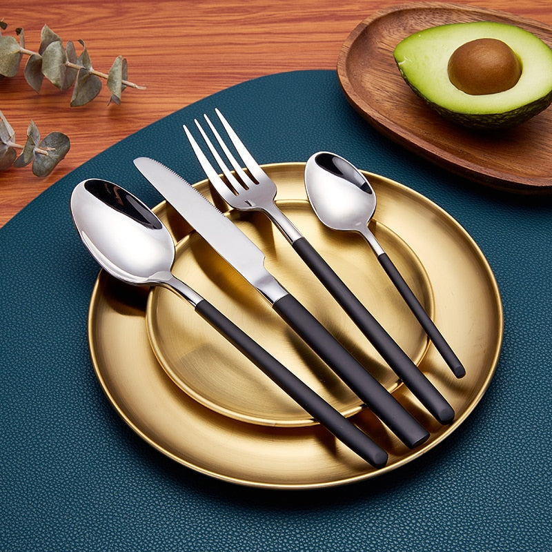 Miravique - Modern Stainless Steel Silverware Set