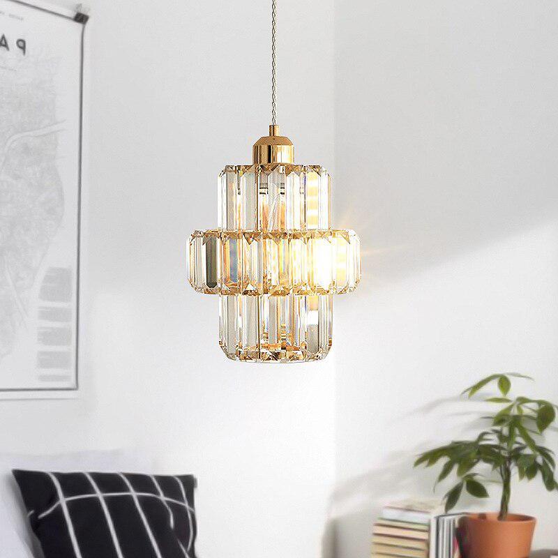 Luxury Golden Crystal Pendant Lamp