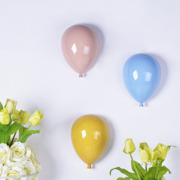 Ceramic Balloon Wall Hanging Ornament