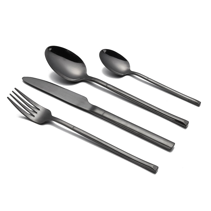 Miravique - Modern Stainless Steel Silverware Set