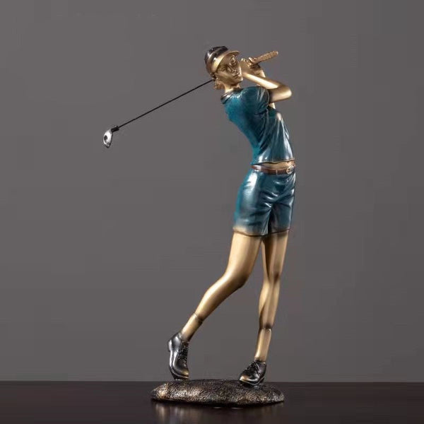 Golf Enthusiast Figurine