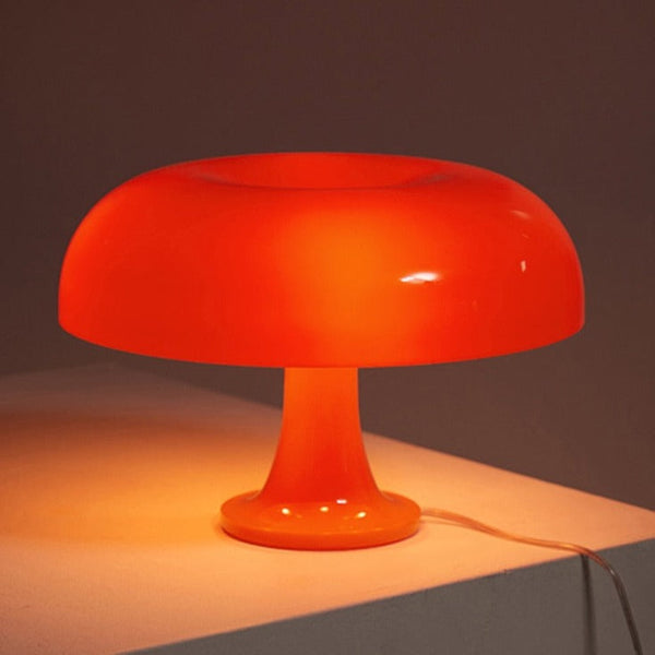 Wide Mushroom Table Lamp