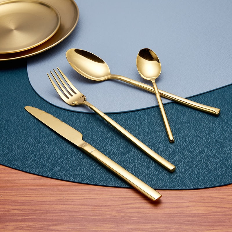 Miravique - Modern Stainless Steel Silverware Set