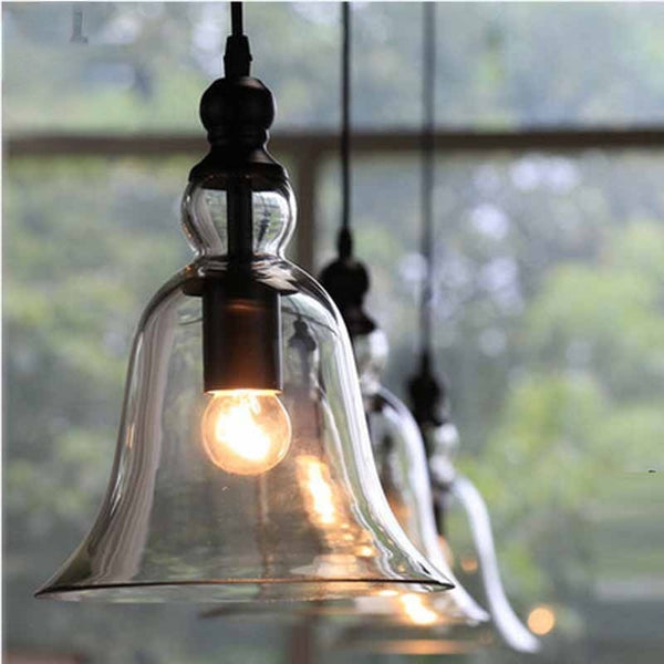 Miravique Creative Glass Bell Pendant Lighting