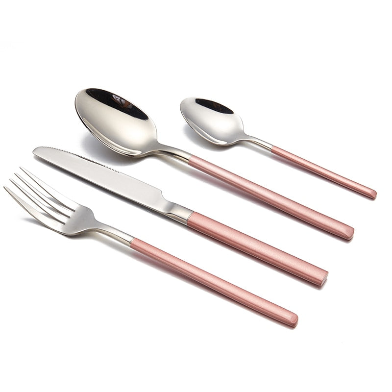 Miravique - Modern Stainless Steel Silverware Set