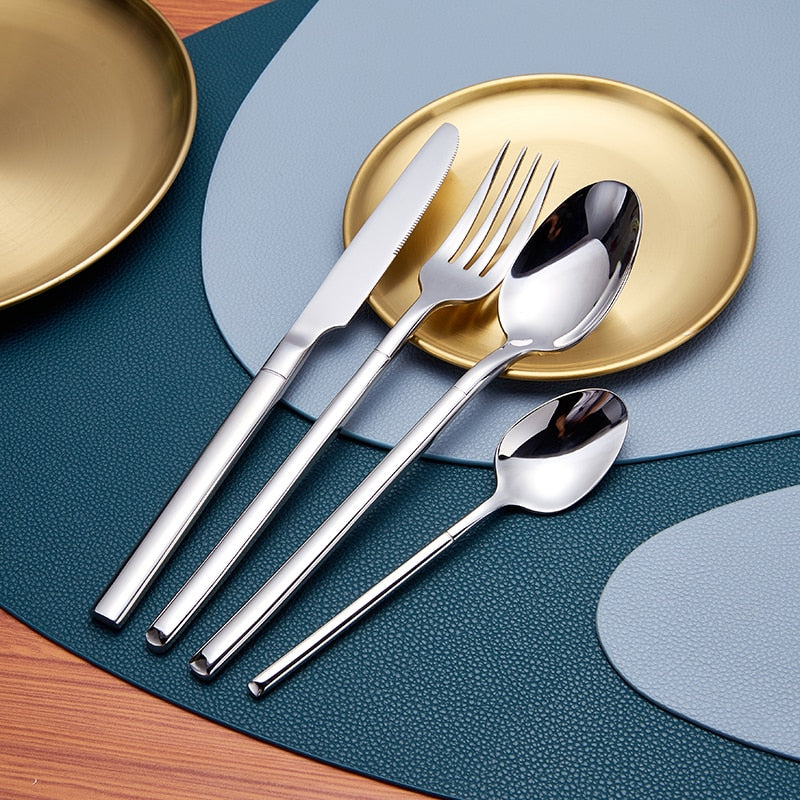 Miravique - Modern Stainless Steel Silverware Set