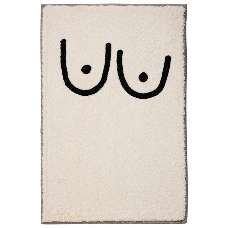 Human Doodle Anti-Slip Bath & Floor Mat