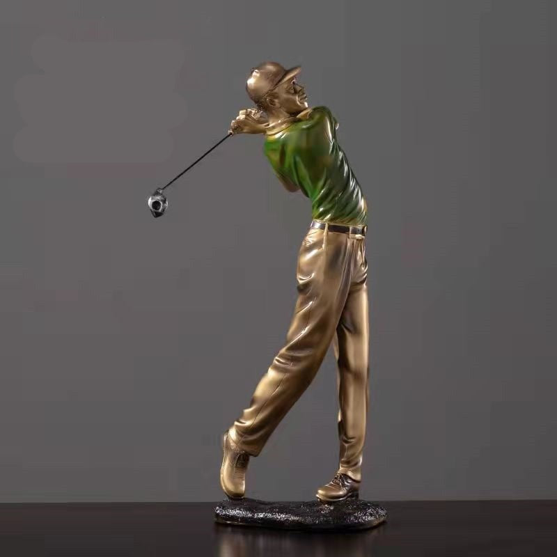 Golf Enthusiast Figurine