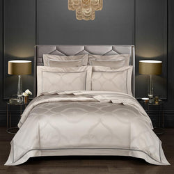 Miravique Egyptian Cotton Vintage Jacquard Bedding Set